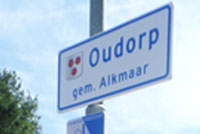 Leefbaar Alkmaar plaatsnaambord